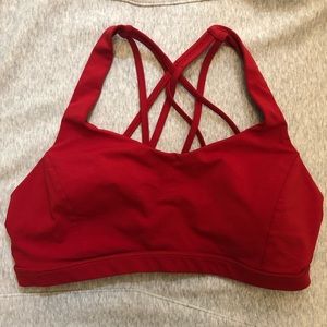 ❤️LULULEMON BRA ❤️ FREE TO BE WILD strappy sexy back, size 10 gently used